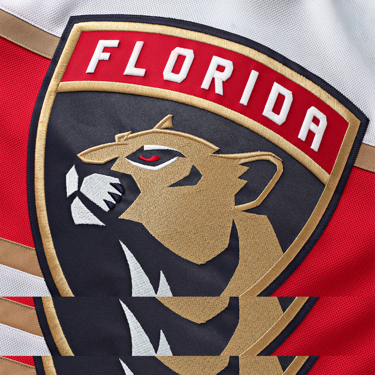 Florida Panthers Fanatics Away Premium Jersey - White - Aleksander Barkov - Mens