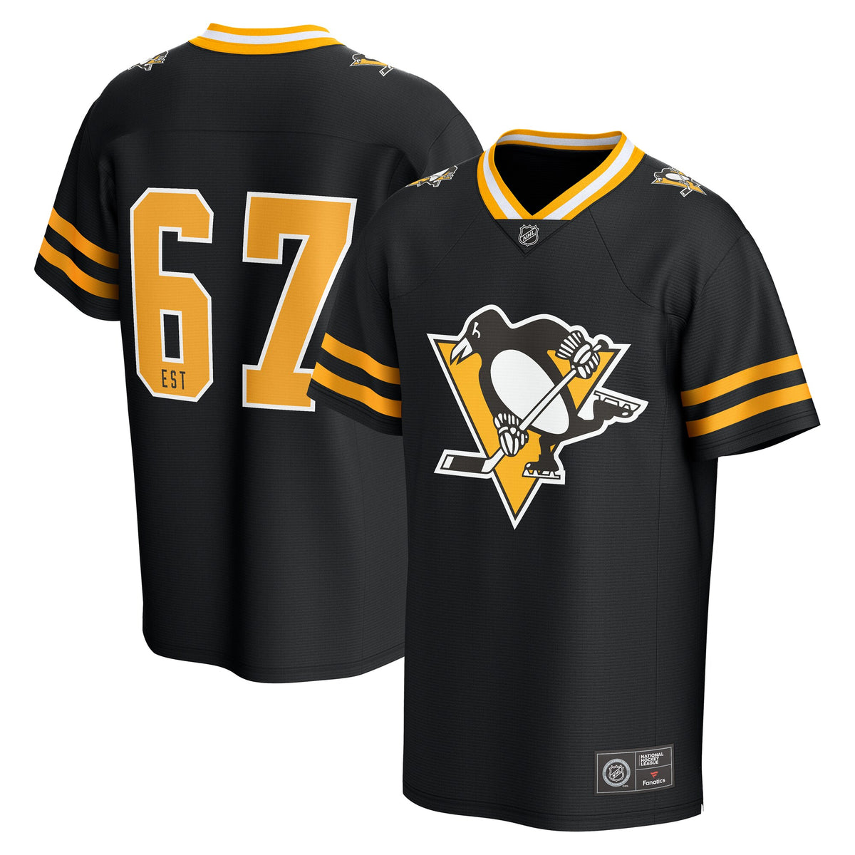 Pittsburgh Penguins Foundation Fashion Top - Mens
