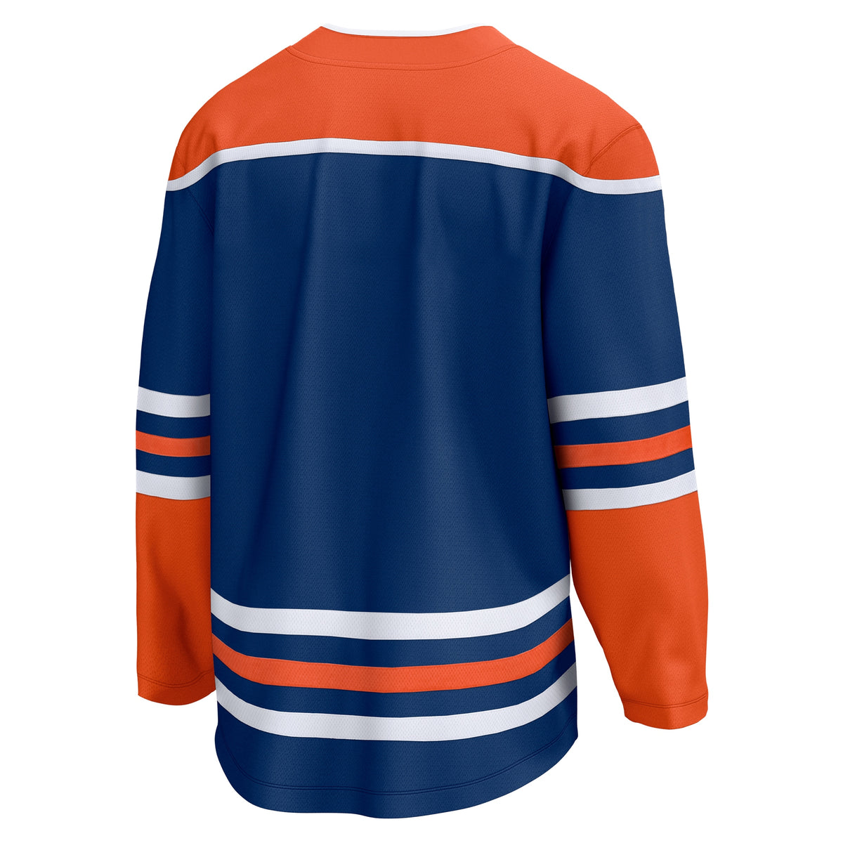 Men's Fanatics Royal Edmonton Oilers Home Breakaway Blank Jersey