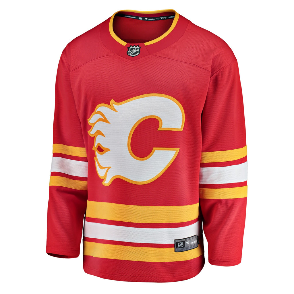 Calgary Flames Fanatics Home Breakaway Jersey - Mens