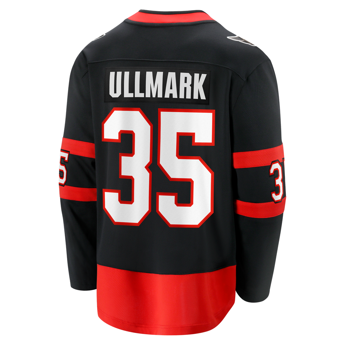 Ottawa Senators Fanatics Breakaway Jersey Home - Black - Linus Ullmark - Mens