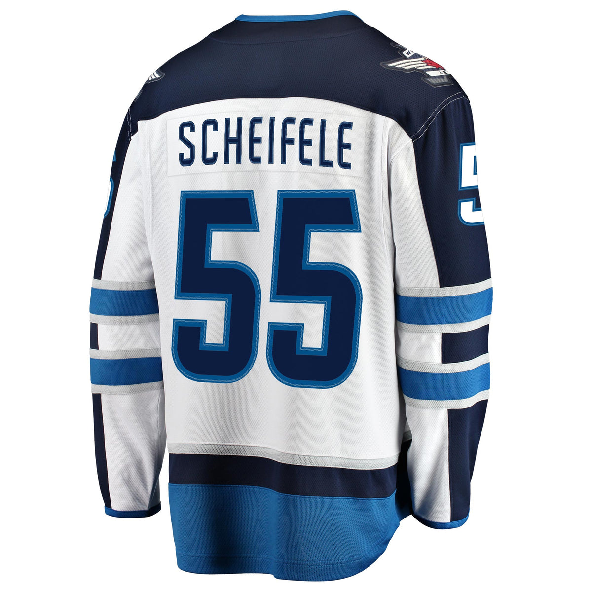 Winnipeg Jets Fanatics Away Breakaway Jersey - Mark Scheifele - Mens