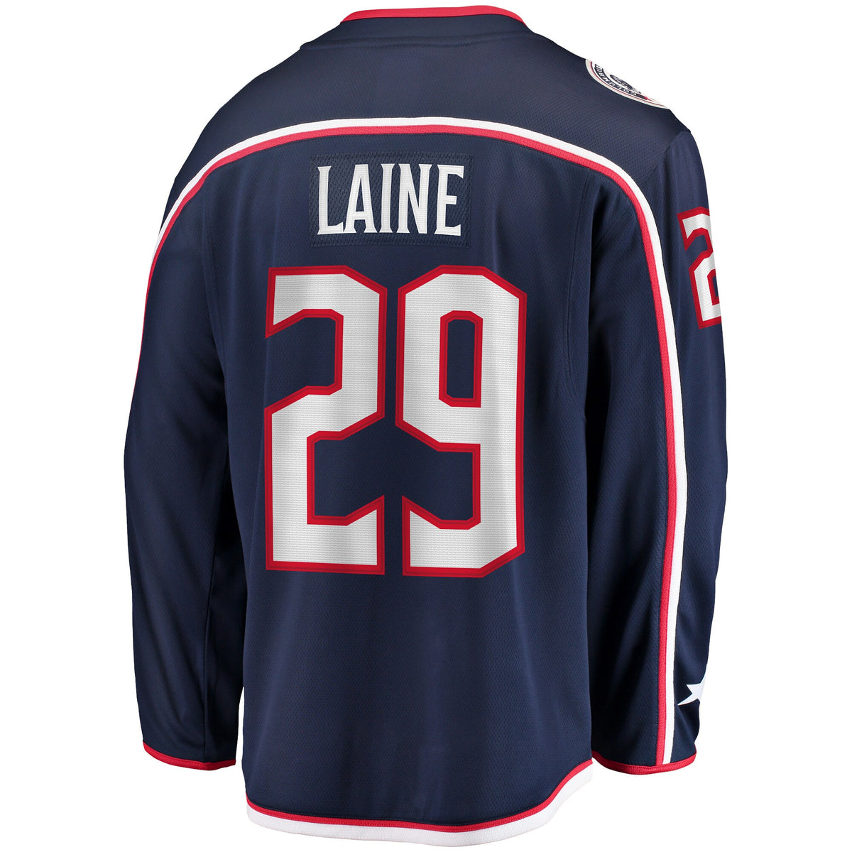 Columbus Blue Jackets Fanatics Home Breakaway Jersey - Navy - Patrik Laine - Mens