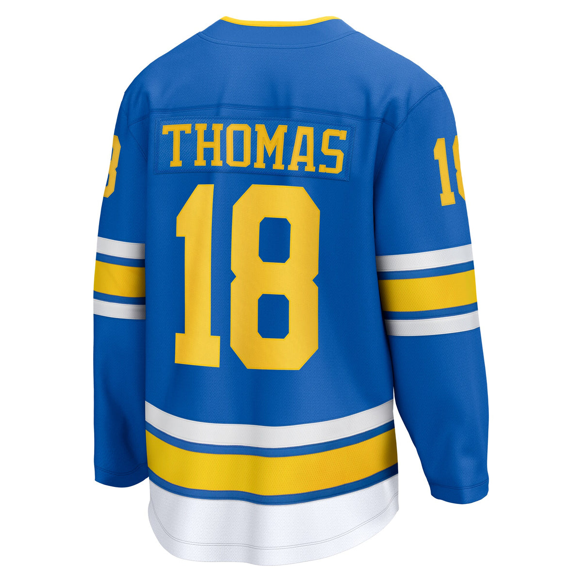 St. Louis Blues Fanatics Branded Home Breakaway Jersey - Blue - Robert Thomas - Mens