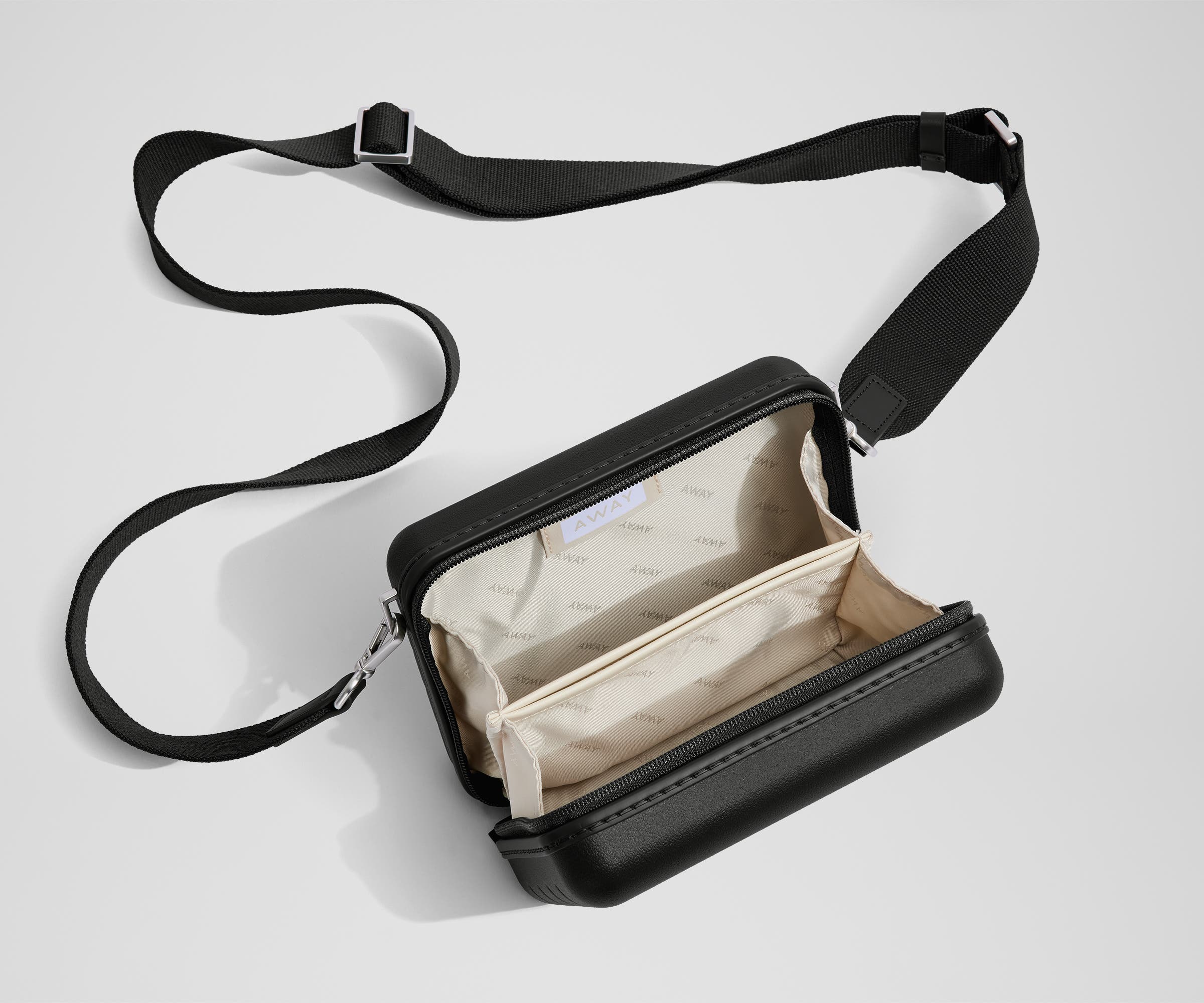 Away The Mini Crossbody Packing Cubes - Jet Black