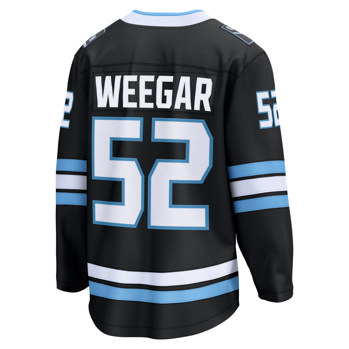 Utah Mammoth Fanatics Home Breakaway Jersey - Black - MacKenzie Weegar - Mens