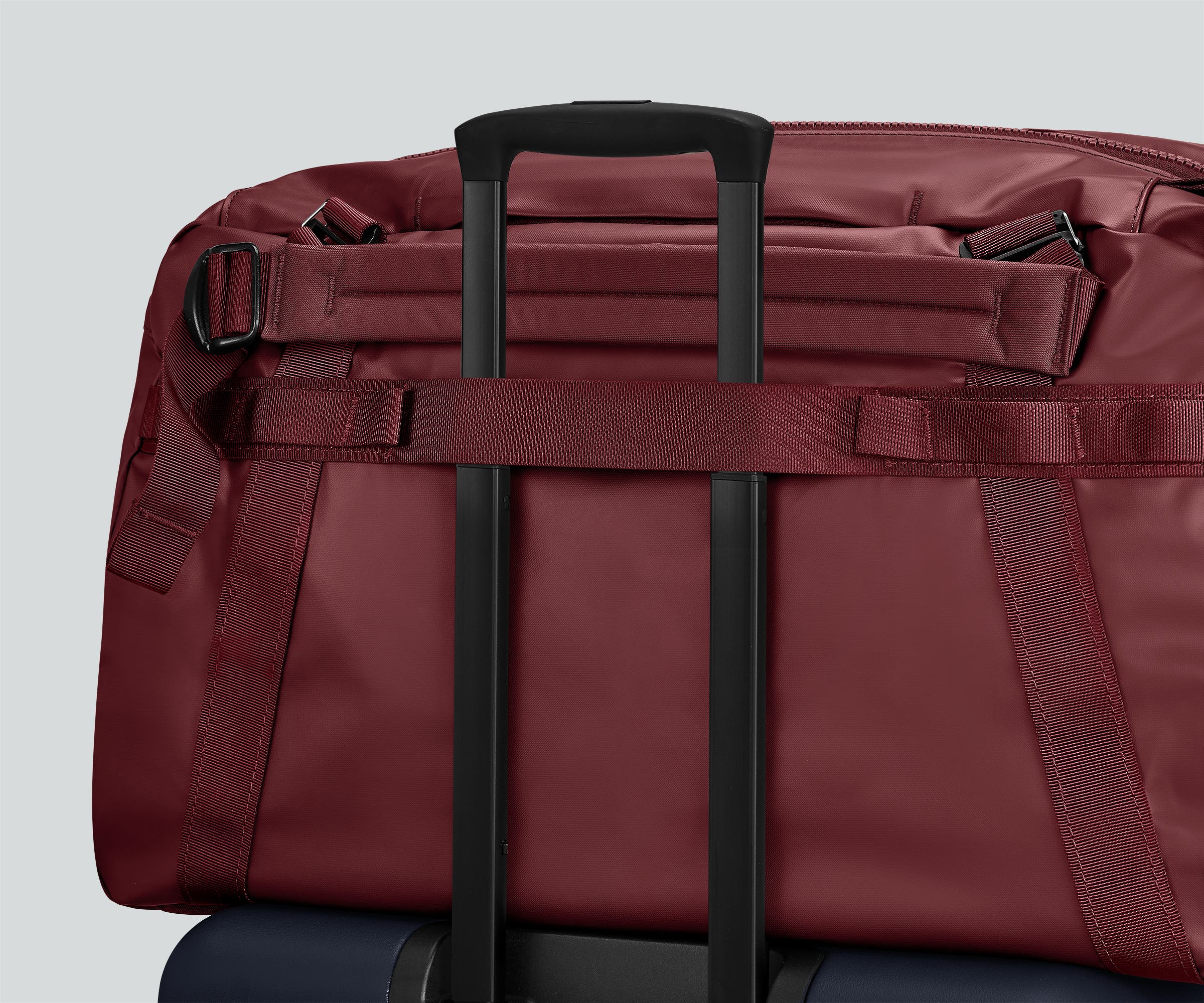 Away Active Duffle 55L Backpack - Burgundy Red