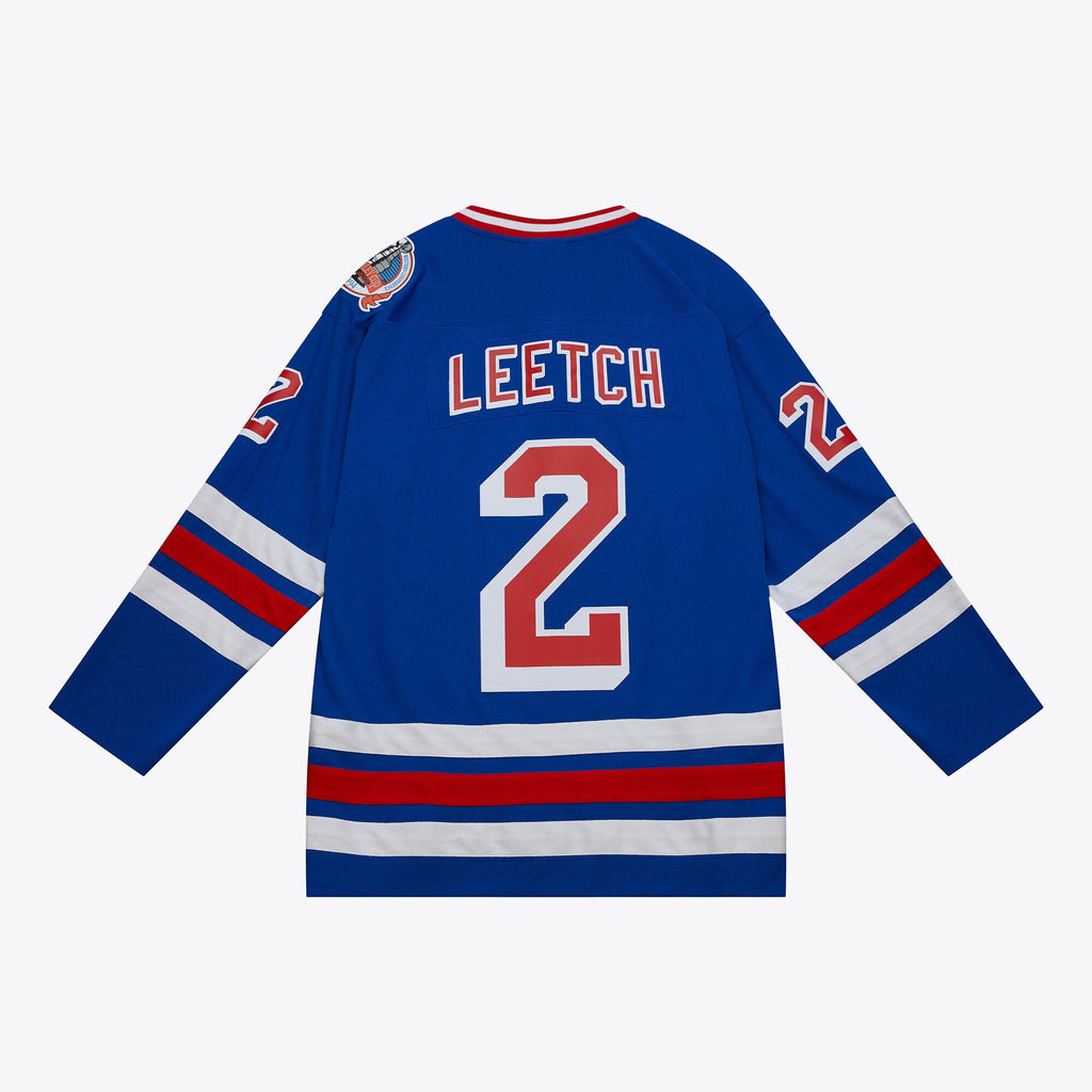 New York Rangers Mitchell & Ness Blue Line Jersey Brian Leetch 1993
