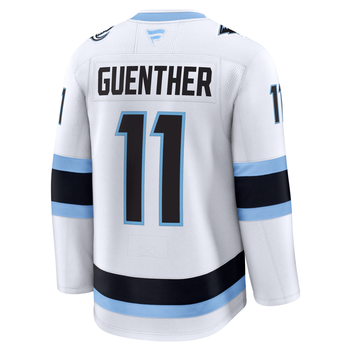 Utah Mammoth Fanatics Away Premium Jersey - White - Dylan Guenther - Mens