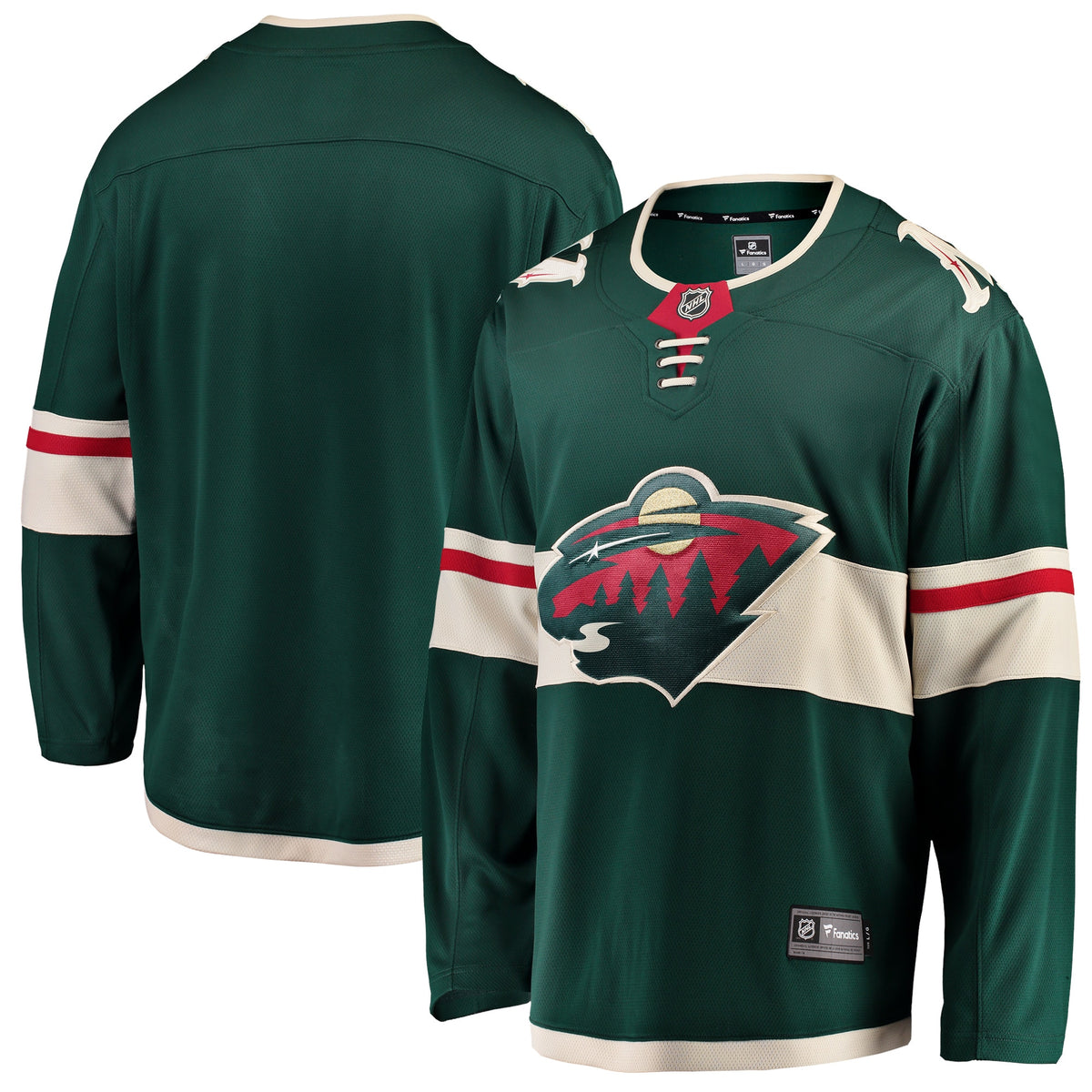 Minnesota Wild Breakaway Jersey Home