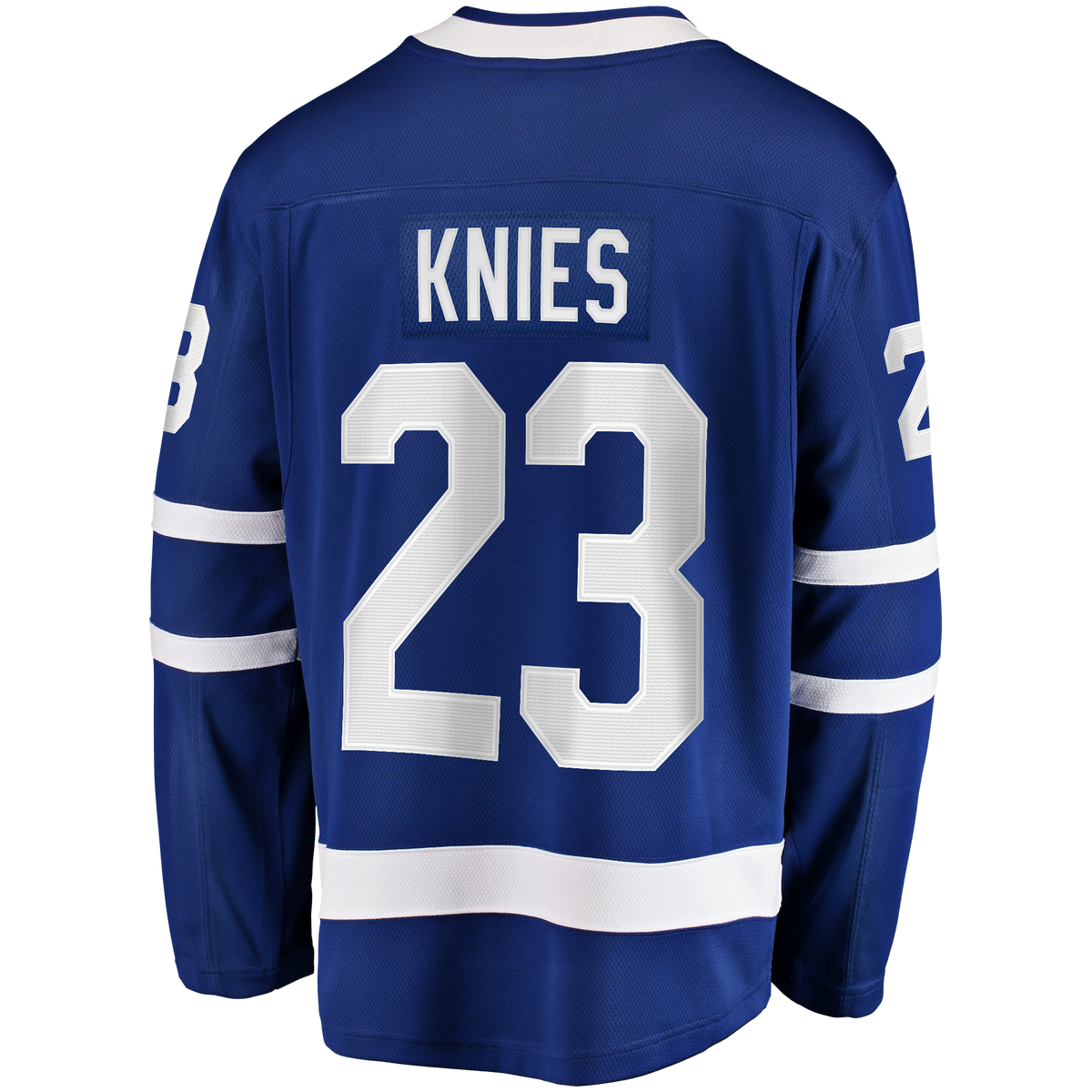 Toronto Maple Leafs Fanatics Home Breakaway Jersey - Blue - Matthew Knies - Mens