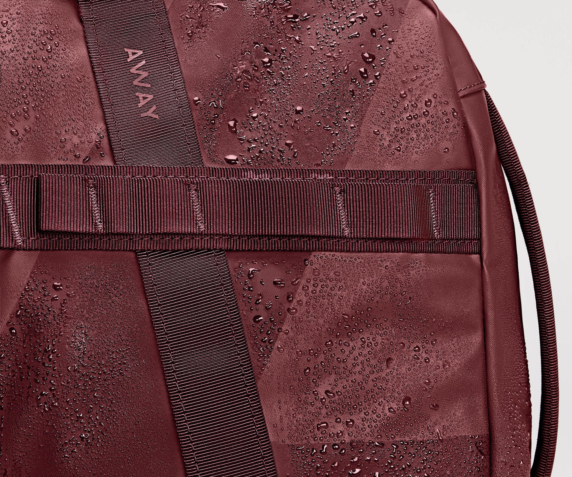 Away Active Duffle 70L Backpack - Burgundy Red