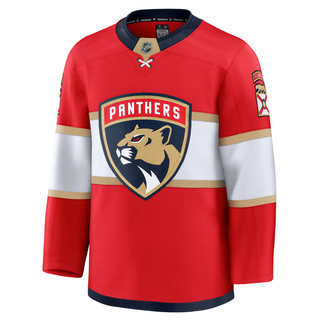 Florida Panthers Home Premium Jersey - Mens - Red