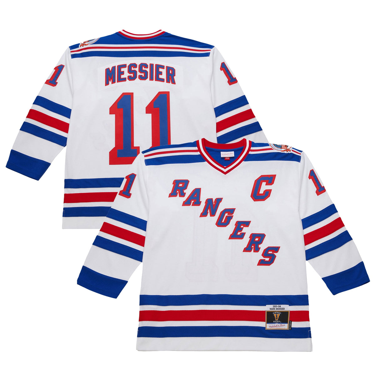 Men's Mark Messier Royal New York Rangers 1993-94 Power Play Jersey