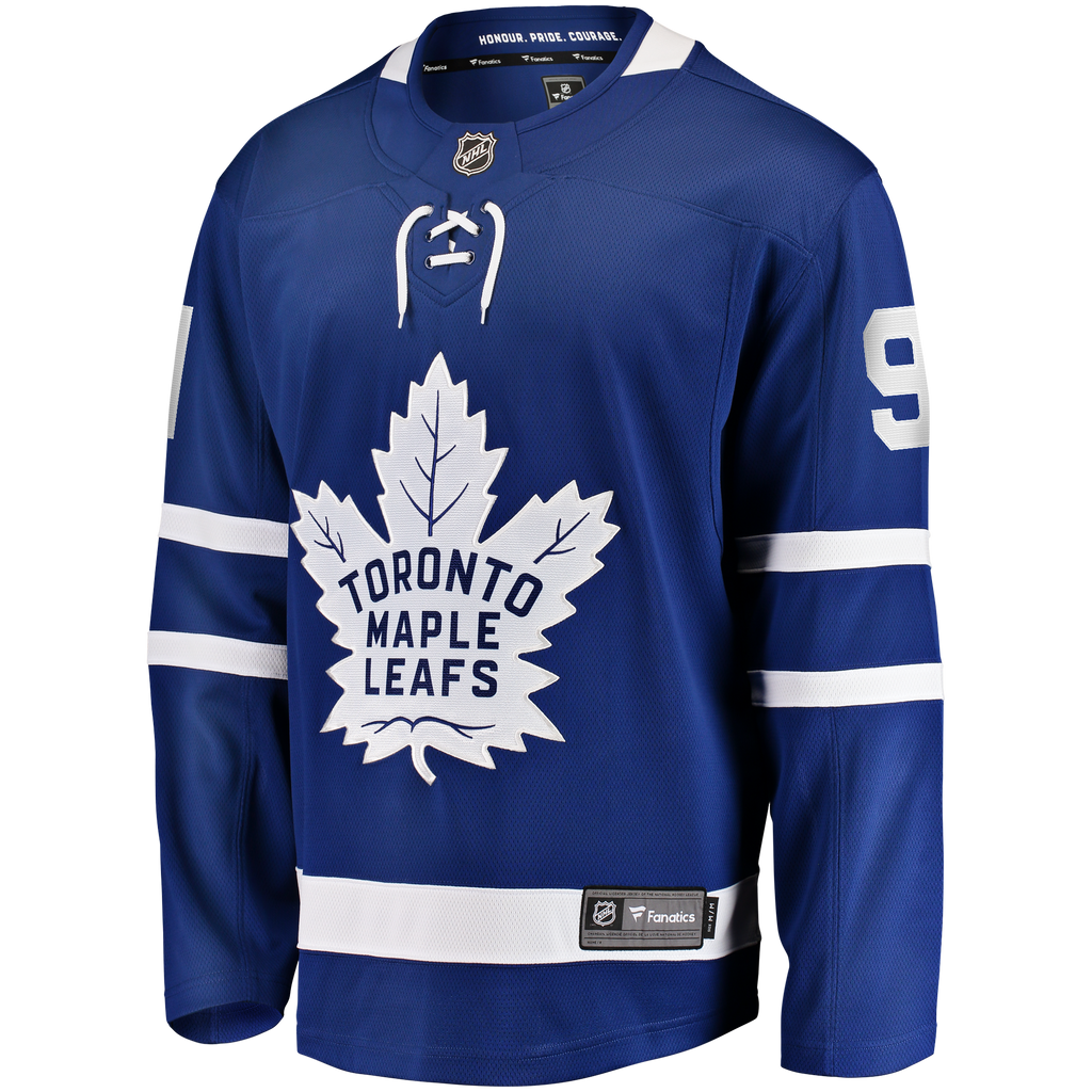 Toronto Maple Leafs Fanatics Home Breakaway Jersey - Blue - John Tavares - Mens