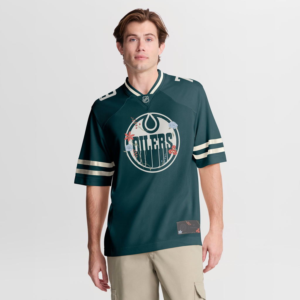 Edmonton Oilers Botanical Foundation Top - Mens