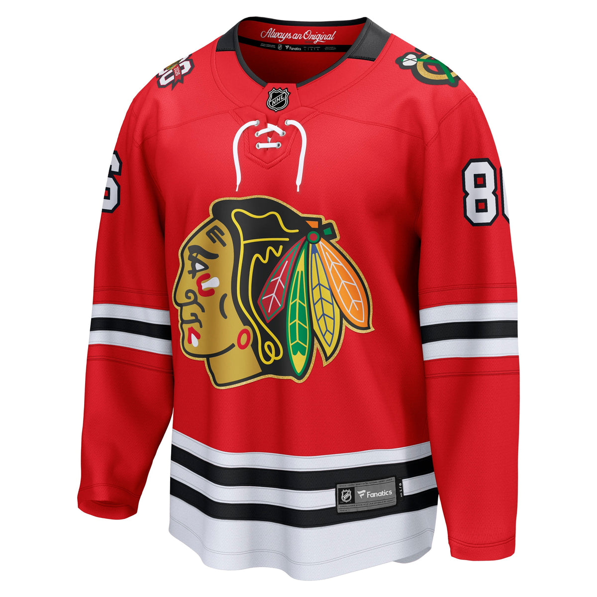 Chicago Blackhawks Fanatics Home Centennial Breakaway Jersey - Red - Teuvo Teravainen - Mens