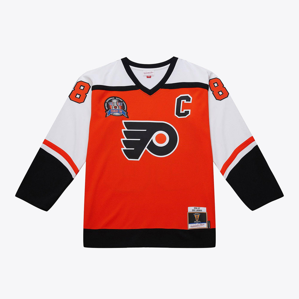 Philadelphia Flyers Mitchell & Ness Power Play Jersey Eric Lindros 1996