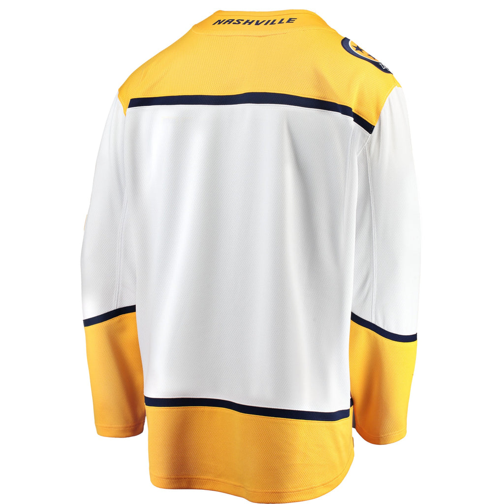 Nashville Predators Fanatics Away Breakaway Jersey - Mens