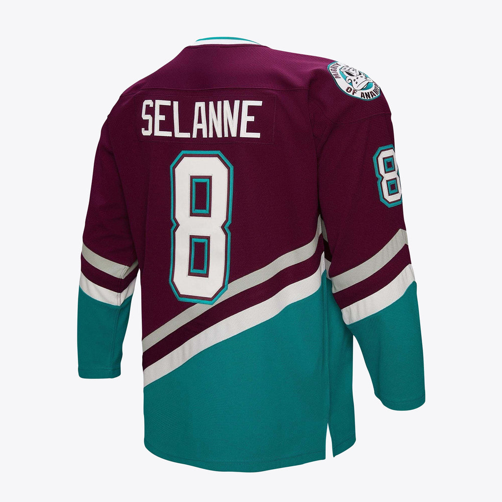 Anaheim Ducks Power Play Dark Jersey by Mitchell & Ness - Mens