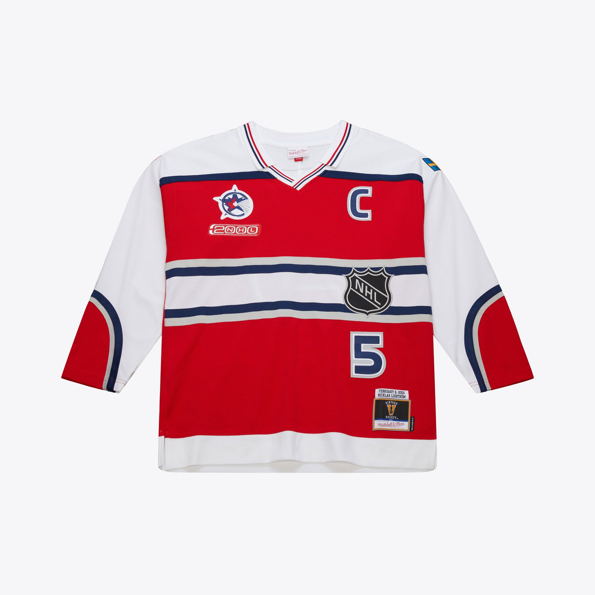 NHL All-Star Mitchell & Ness Power Play Jersey 2000 Nicklas Lidstrom