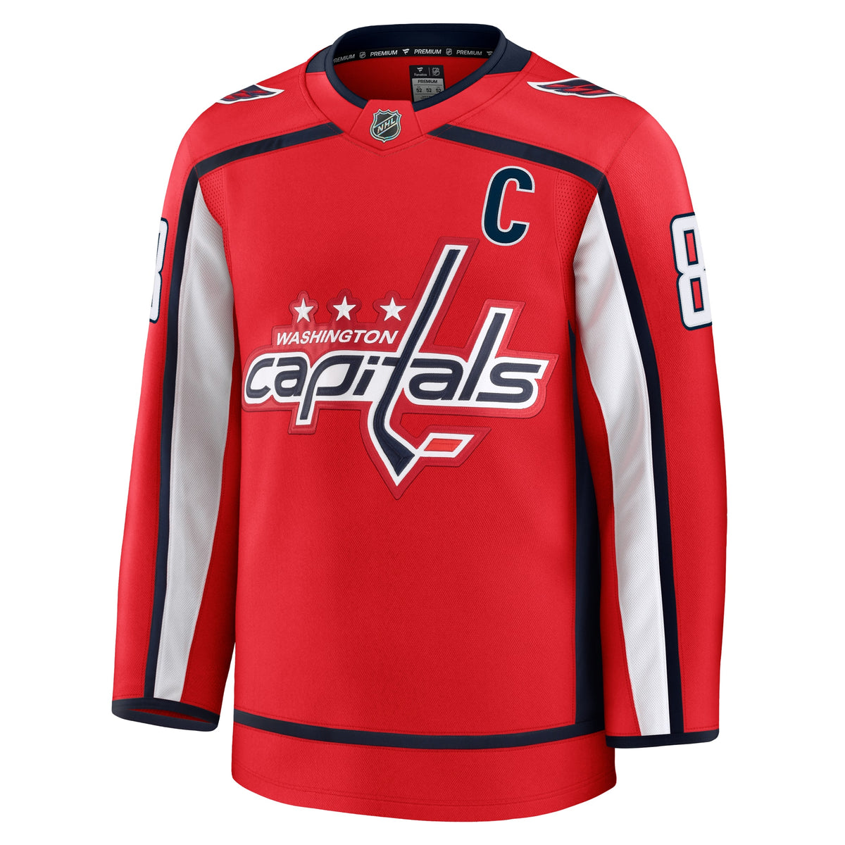 Men's Fanatics Alexander Ovechkin Red Washington Capitals Home Premium Jersey