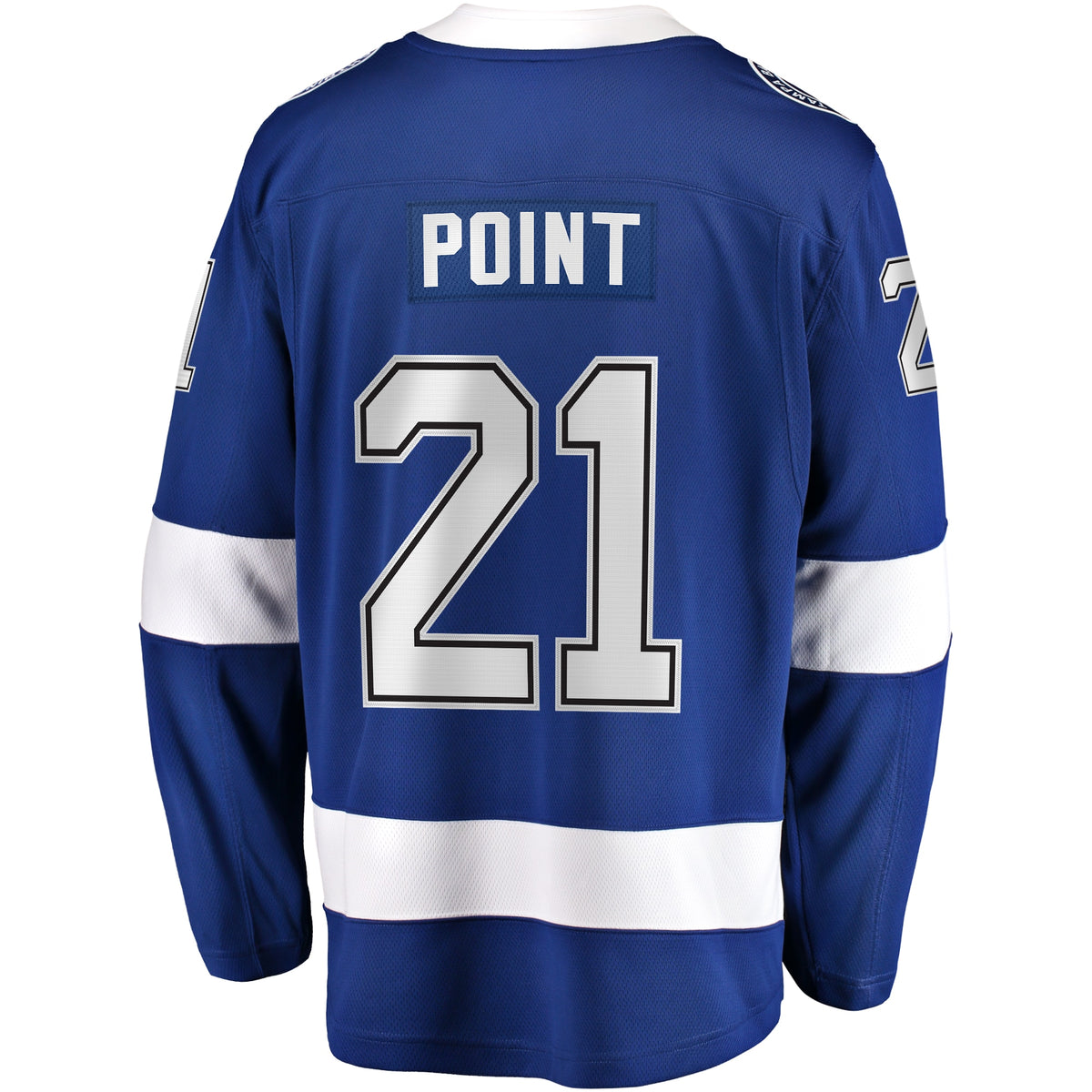 Men's Fanatics Brayden Point Blue Tampa Bay Lightning Home Premier Breakaway Player Jersey
