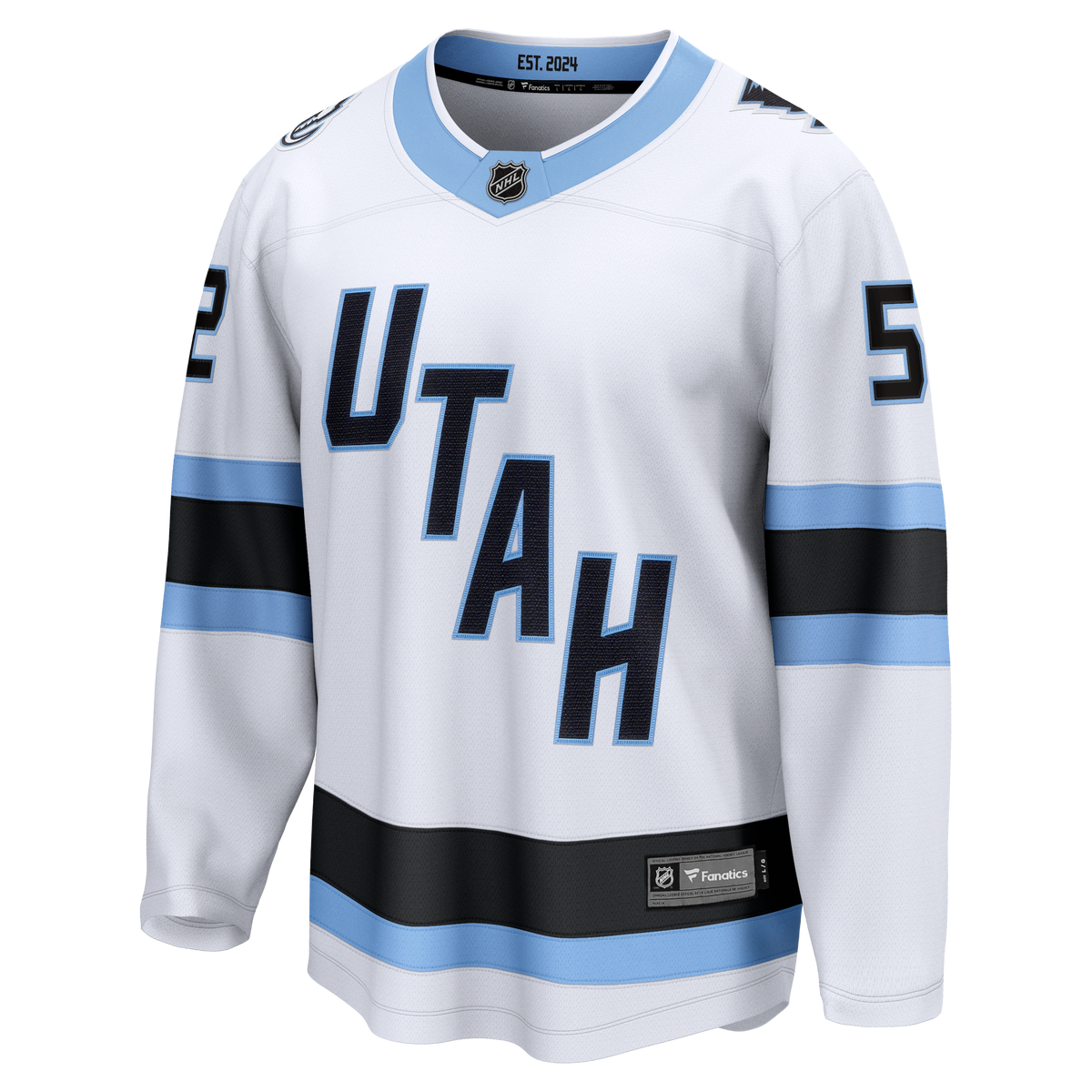 Utah Mammoth Fanatics Away Breakaway Jersey - White - MacKenzie Weegar - Mens