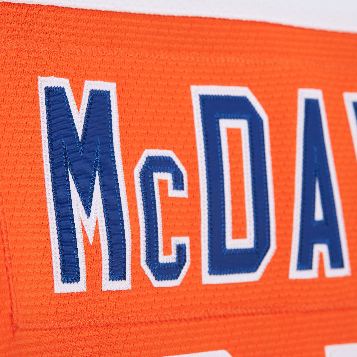 Men's Mitchell & Ness Connor McDavid Orange Edmonton Oilers Power Play Jersey