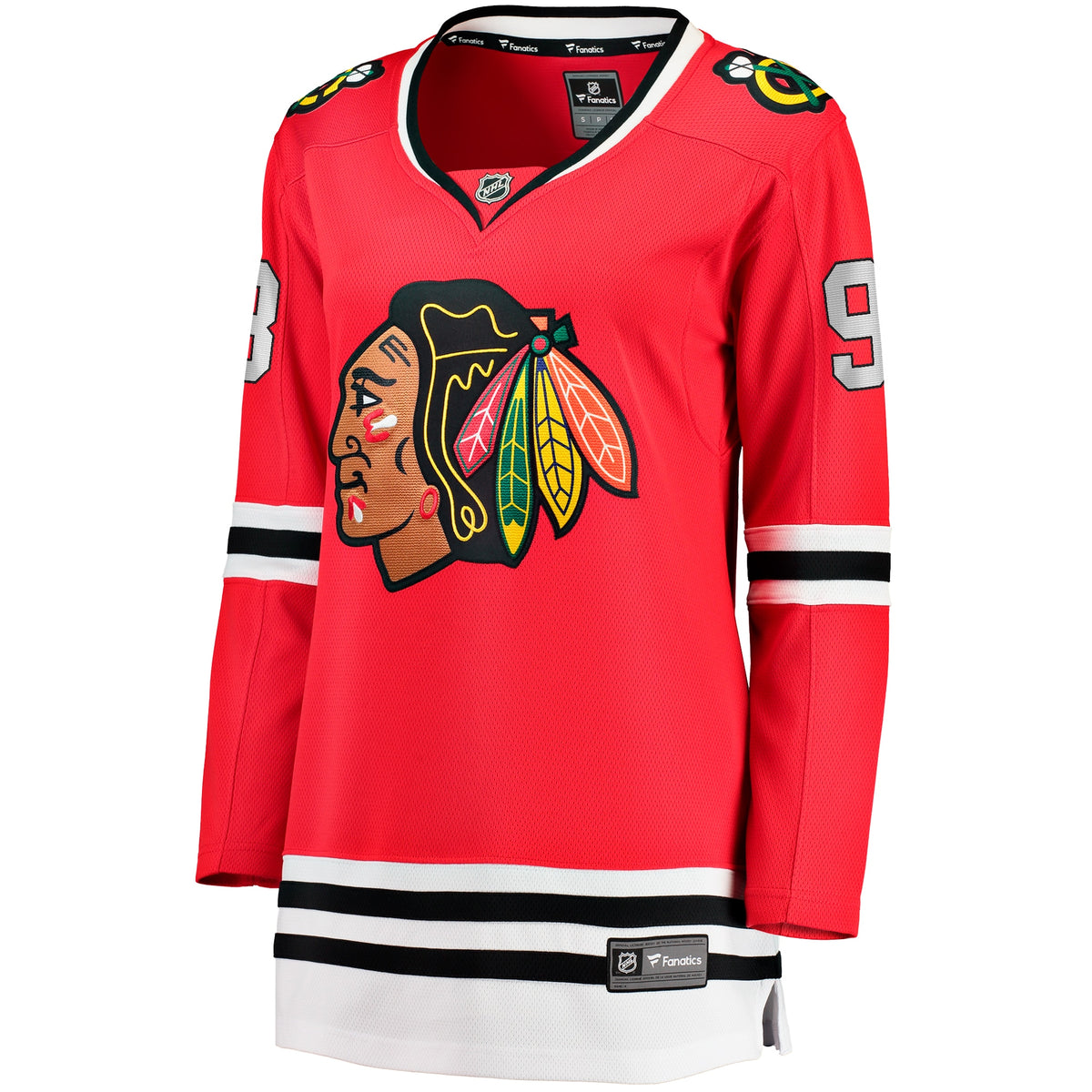 Women's Fanatics Connor Bedard Red Chicago Blackhawks Home Breakaway Player Jersey