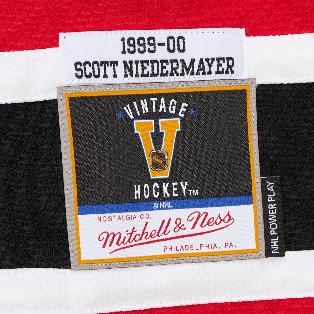 Men's Scott Niedermayer Red New Jersey Devils 2000/01 Power Play Jersey