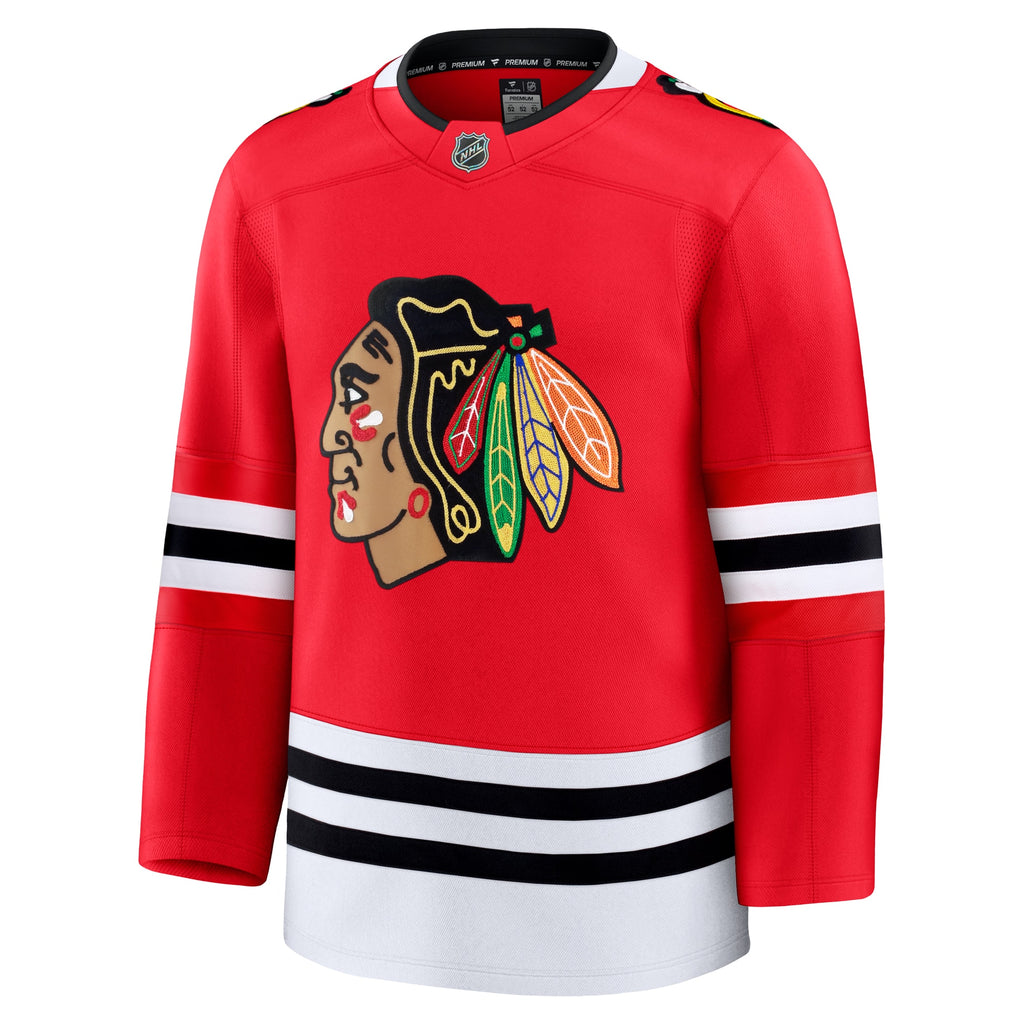 Chicago Blackhawks Fanatics Branded Home Premium Jersey - Mens - Red