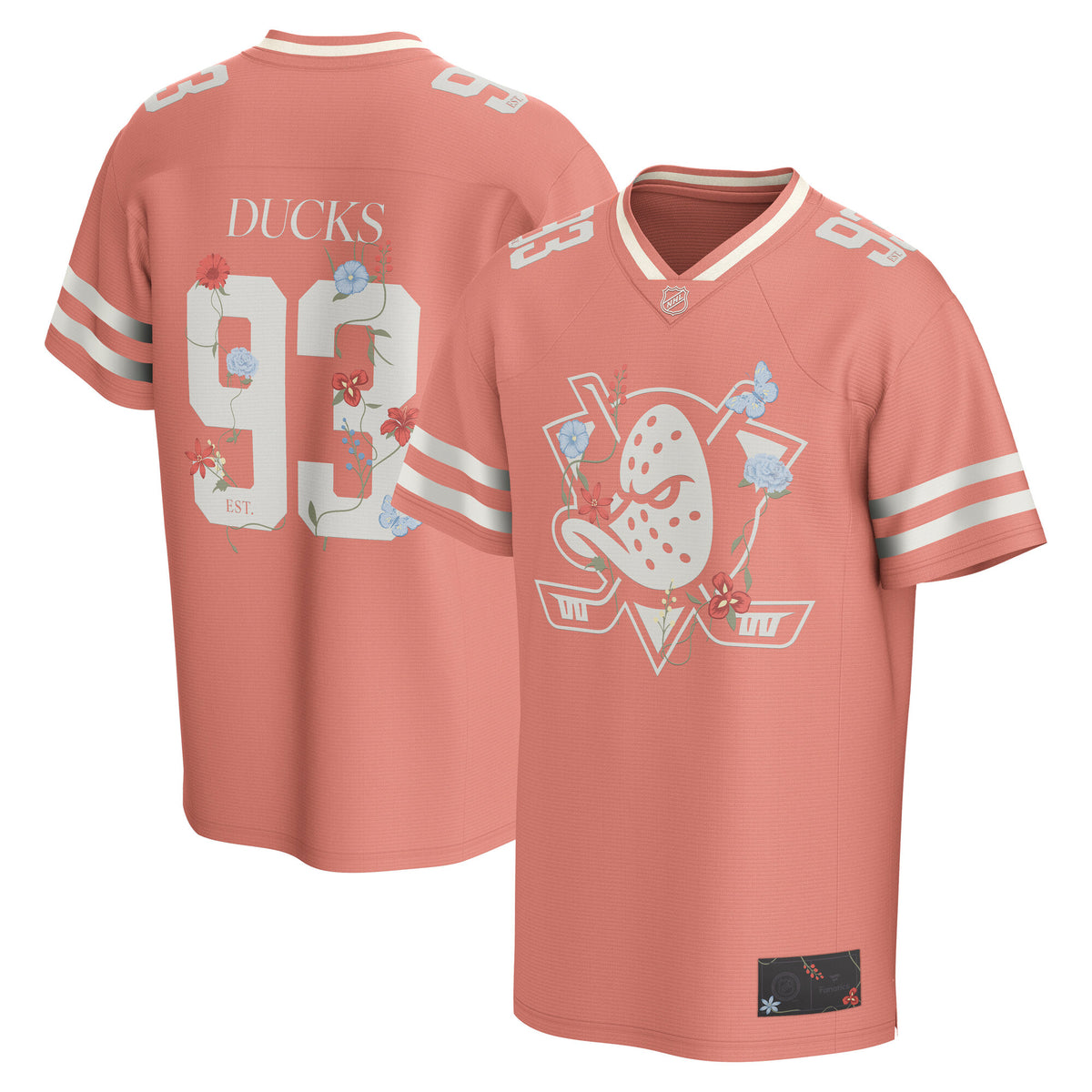 Anaheim Ducks Botanical Foundation Fashion Top - Mens
