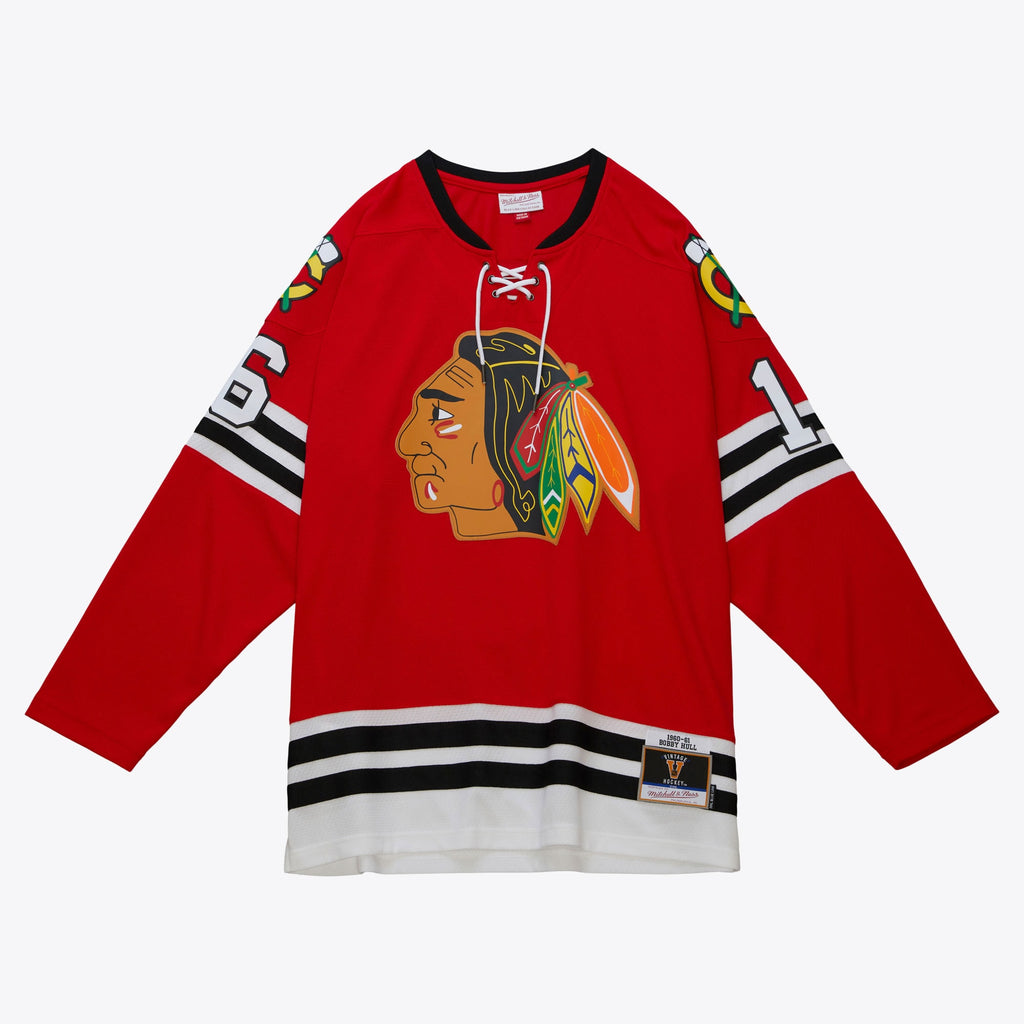 Chicago Blackhawks Mitchell & Ness Blue Line Jersey Bobby Hull 1960