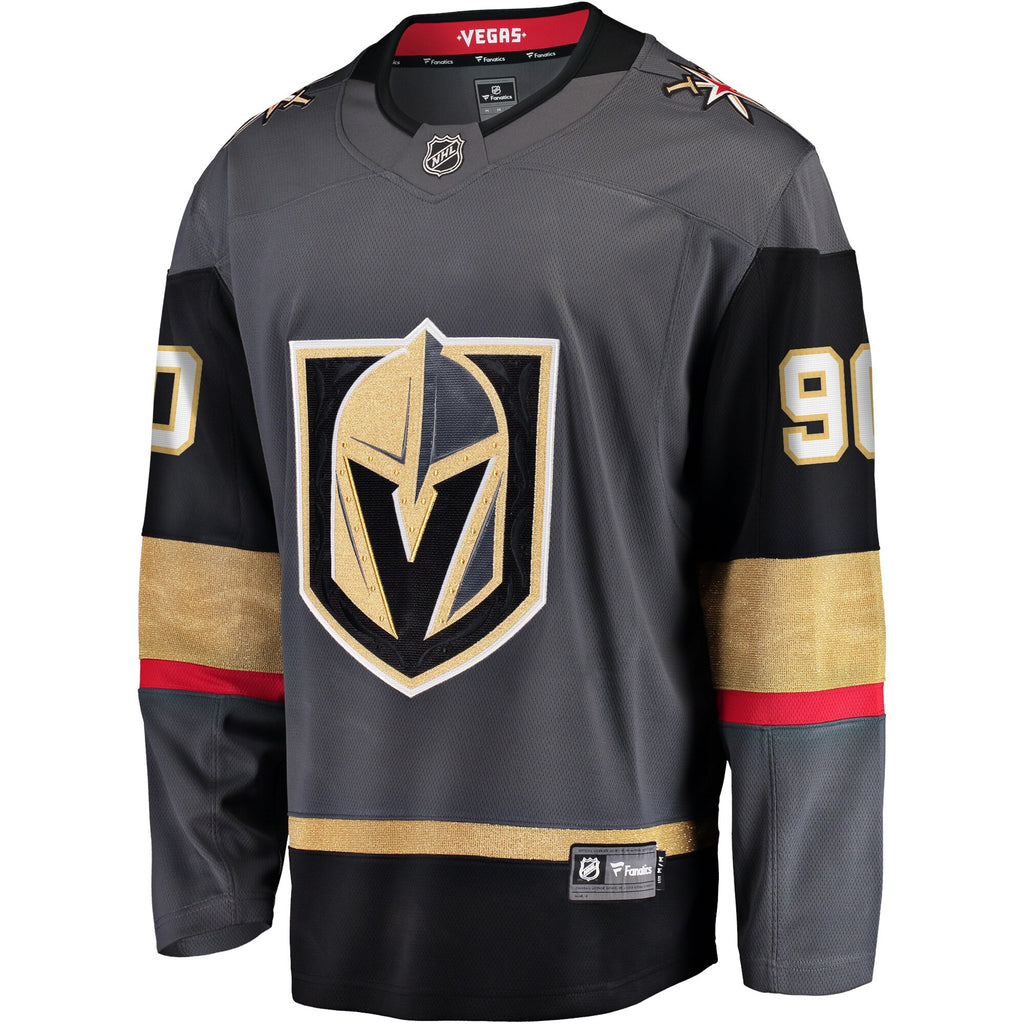 Vegas Golden Knights Fanatics Home Breakaway Jersey - Black - Robin Lehner - Mens