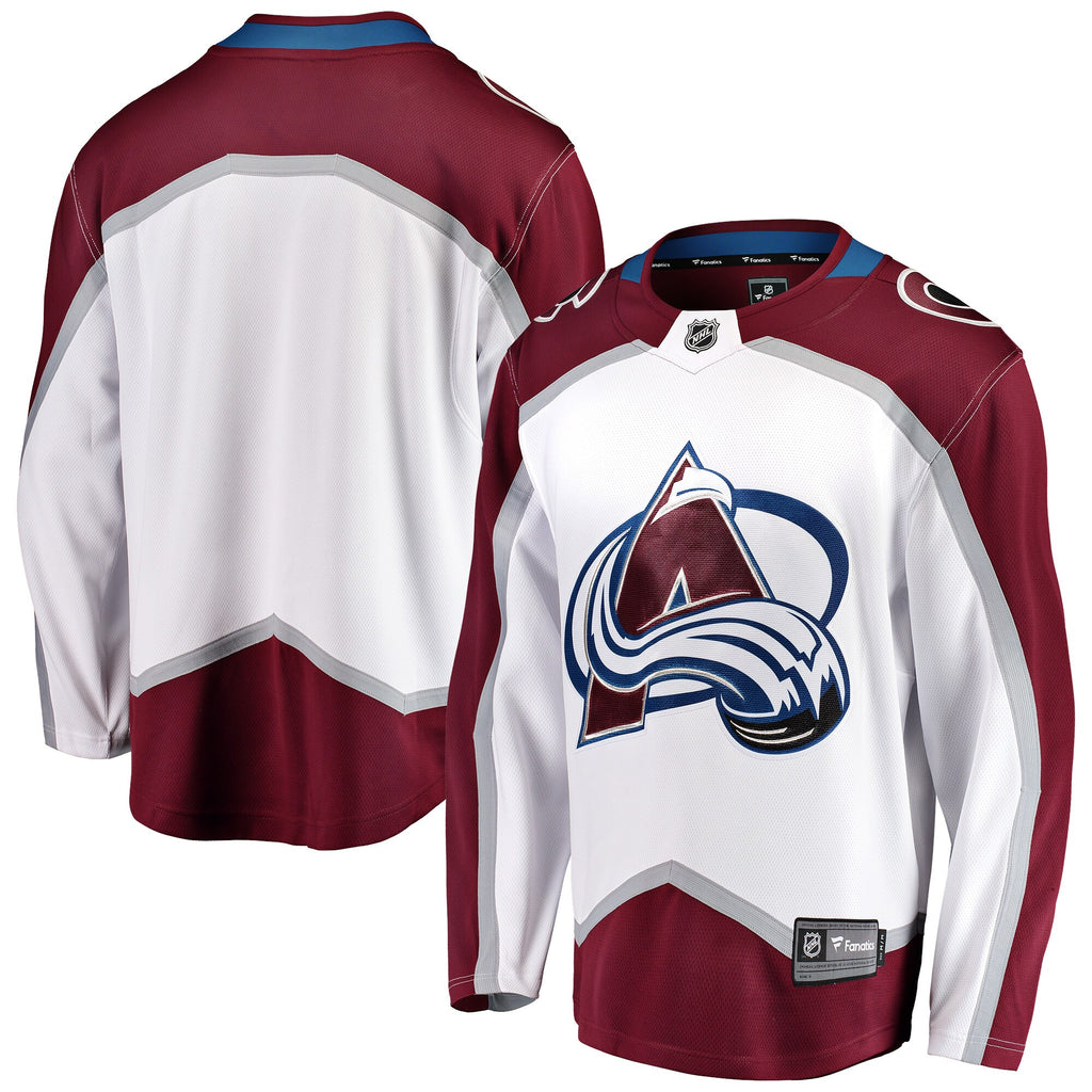 Colorado Avalanche Fanatics Away Breakaway Jersey - Mens