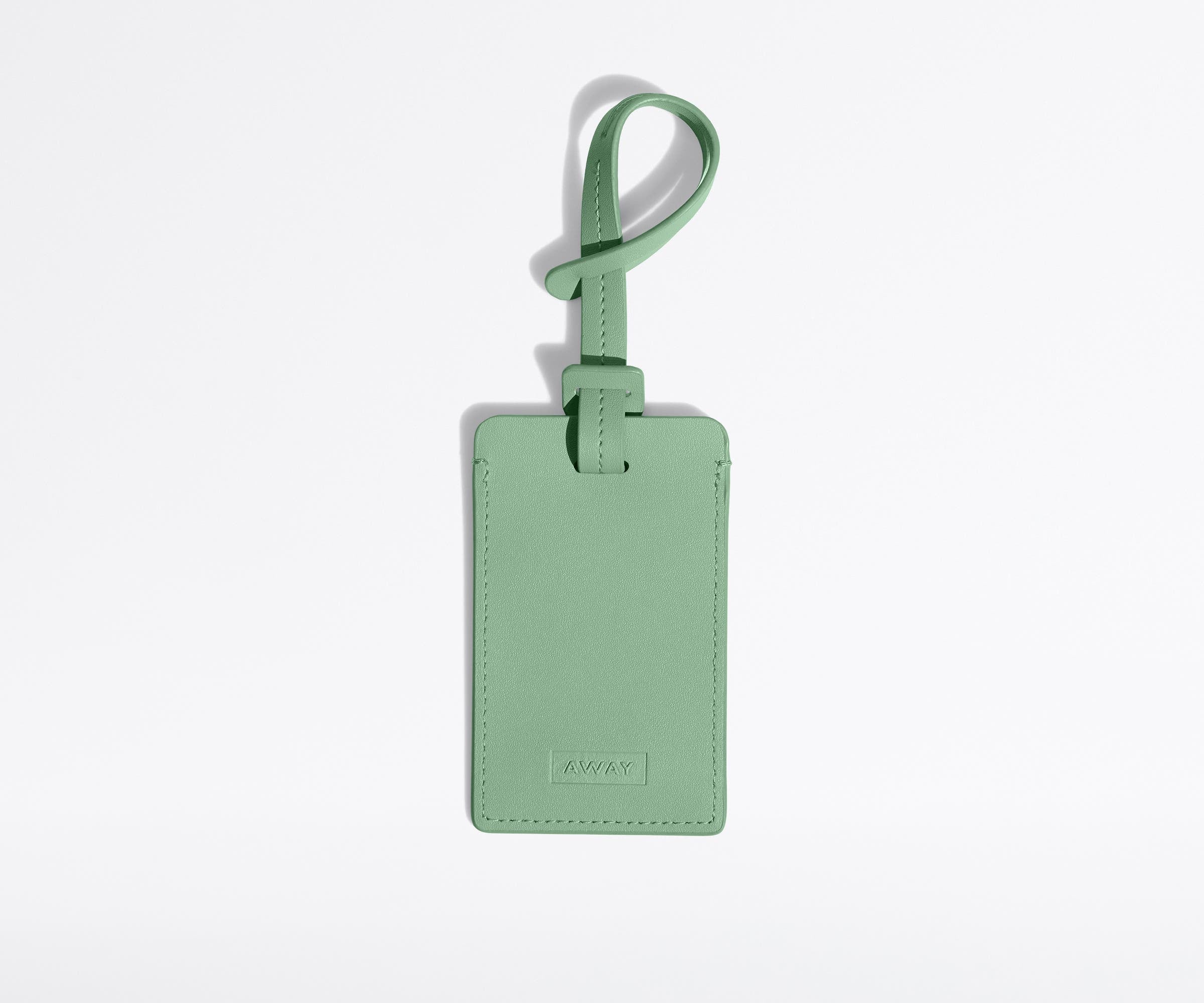 Away The Luggage Tag in Sea Green