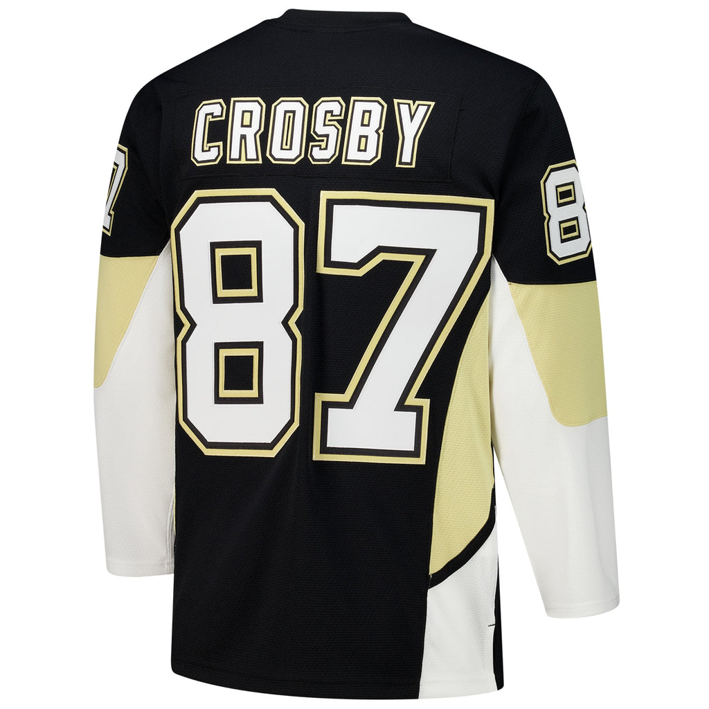 Men's Sidney Crosby Black Pittsburgh Penguins 2008-09 Power Play Jersey