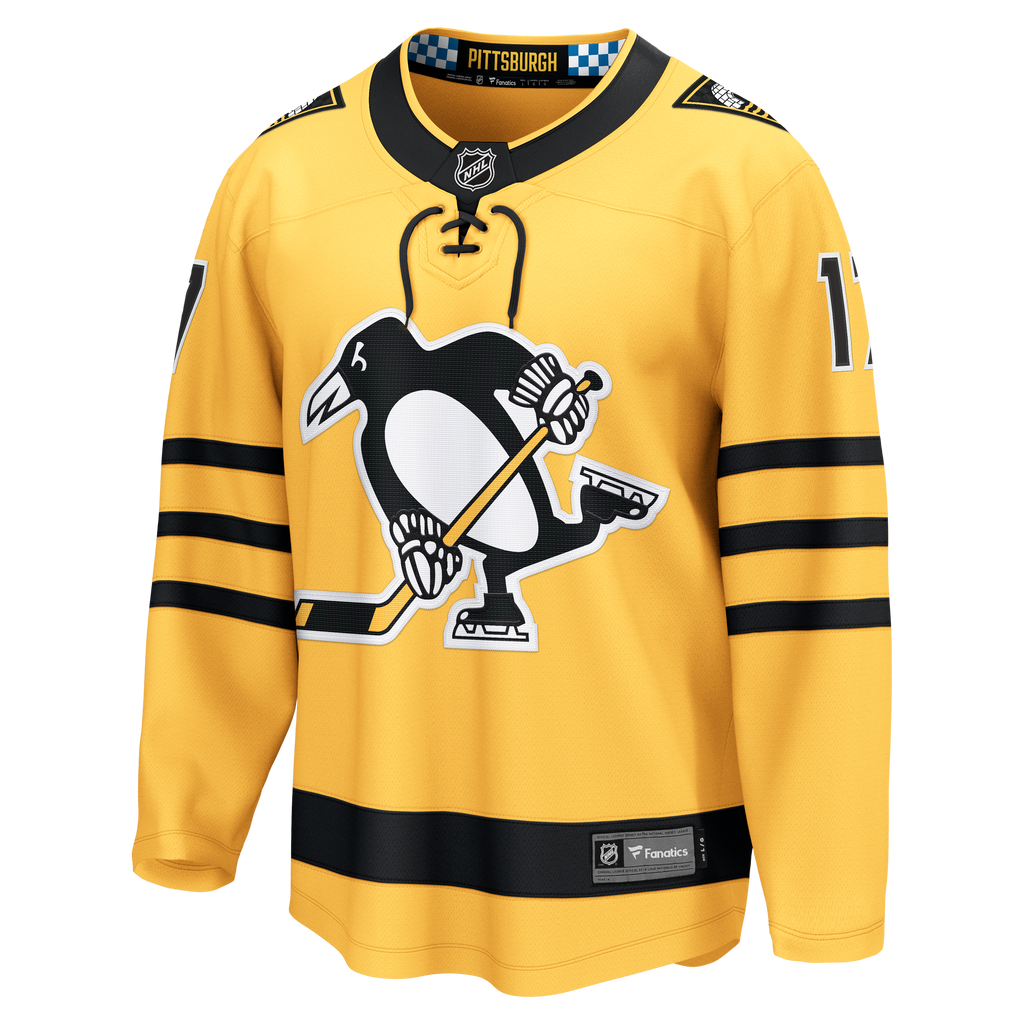 Pittsburgh Penguins Alternate Breakaway Jersey - Bryan Rust - Mens
