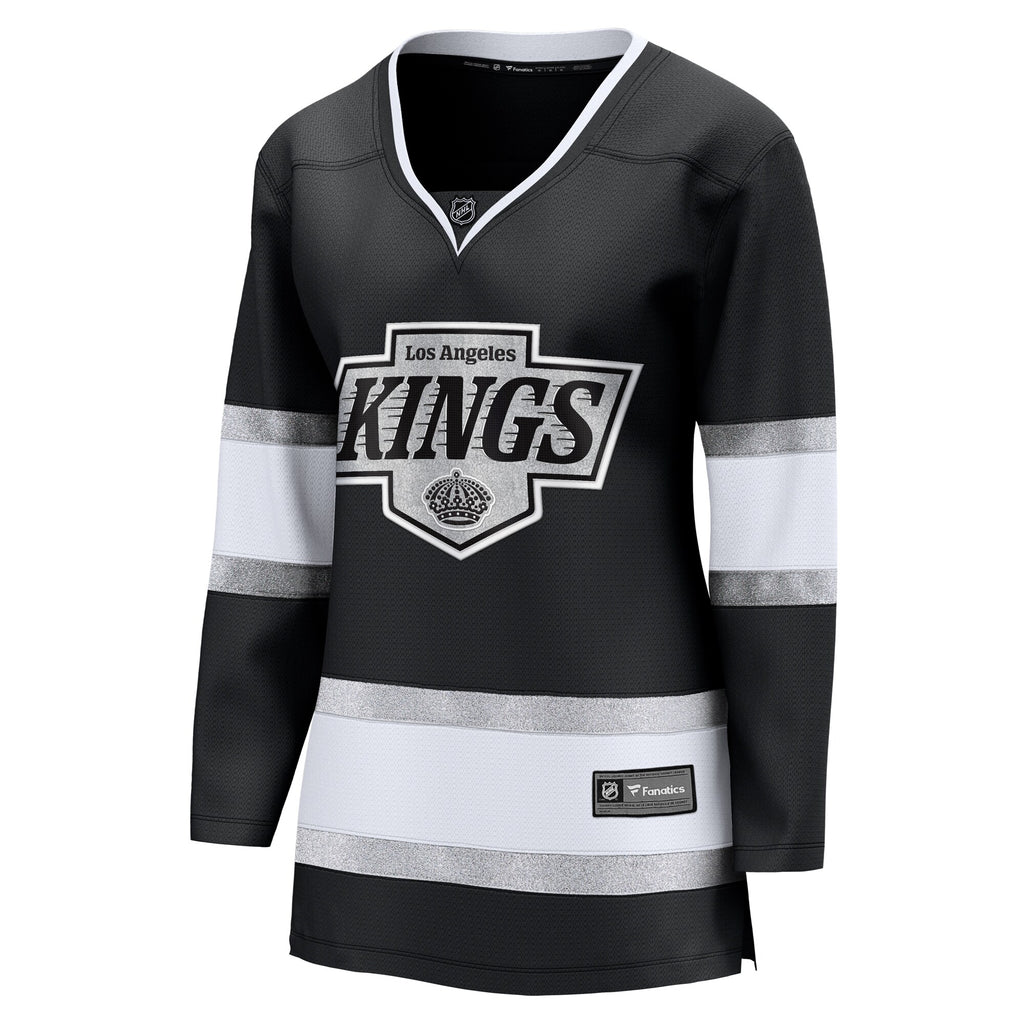 Women's Fanatics Black Los Angeles Kings Home Breakaway Jersey