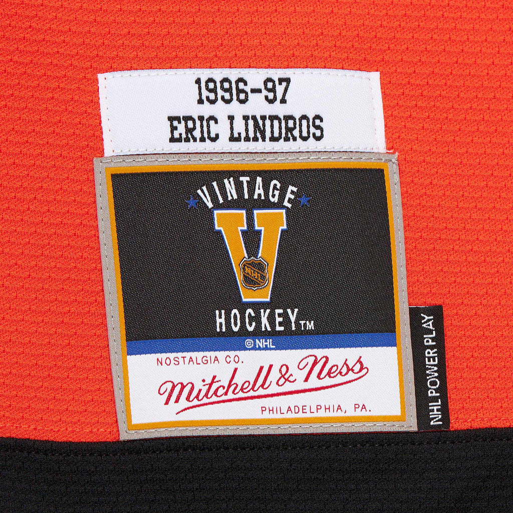 Men's Eric Lindros Orange Philadelphia Flyers 1996-97 Power Play Jersey
