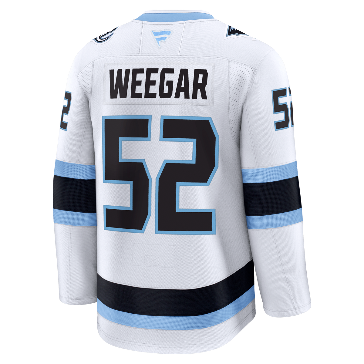 Utah Mammoth Fanatics Away Premium Jersey - White - MacKenzie Weegar - Mens