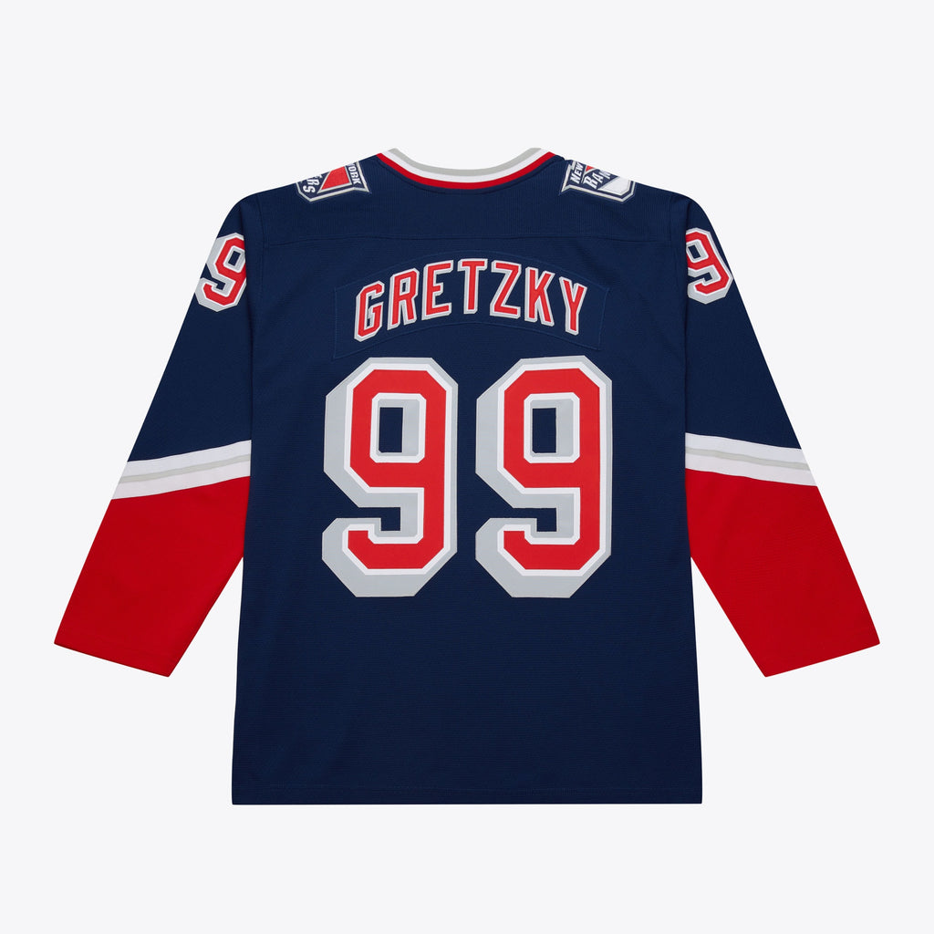 New York Rangers Mitchell & Ness Power Play Jersey Wayne Gretzky 1996