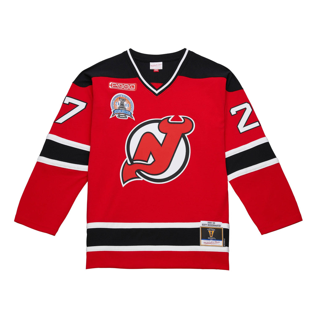 Men's Scott Niedermayer Red New Jersey Devils 2000/01 Power Play Jersey