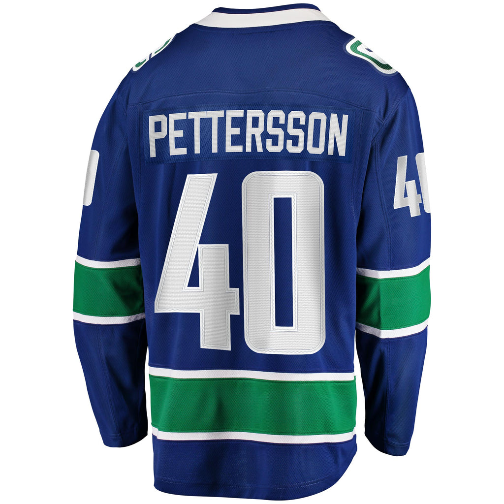 Vancouver Canucks Fanatics Home Breakaway Jersey - Elias Pettersson