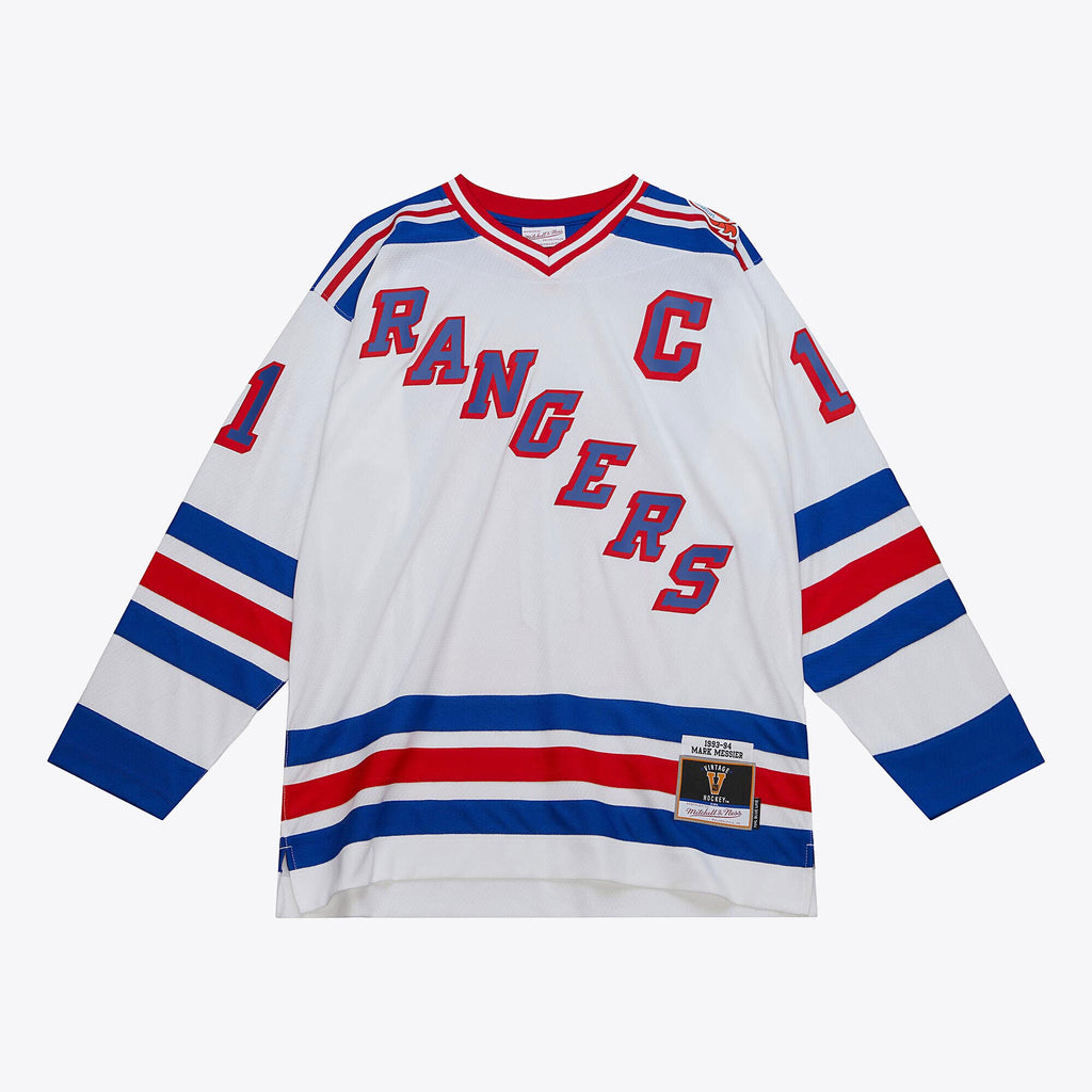 New York Rangers Mitchell & Ness Blue Line Jersey Mark Messier 1993