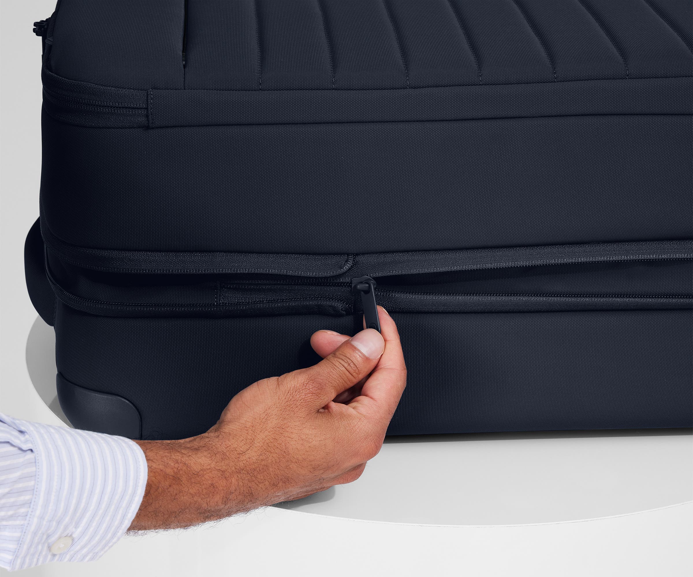 Away Softside Carry-On Suitcase - Navy Blue