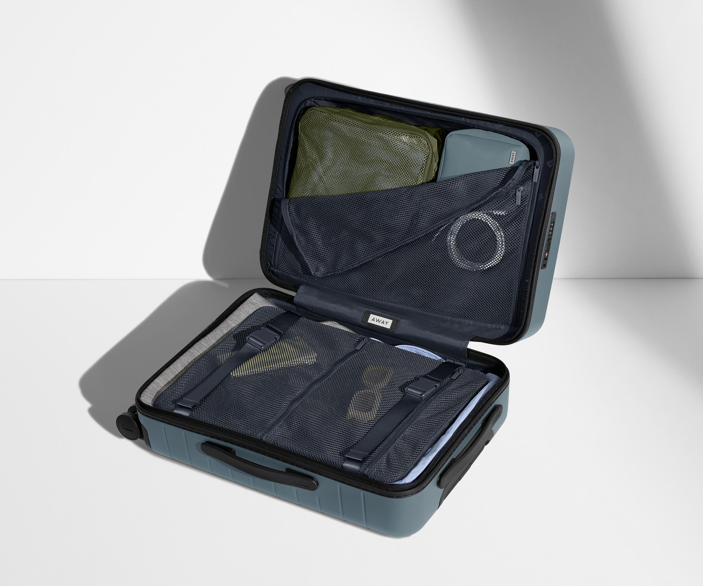 Away The Bigger Carry-On Suitcase - Coast Blue