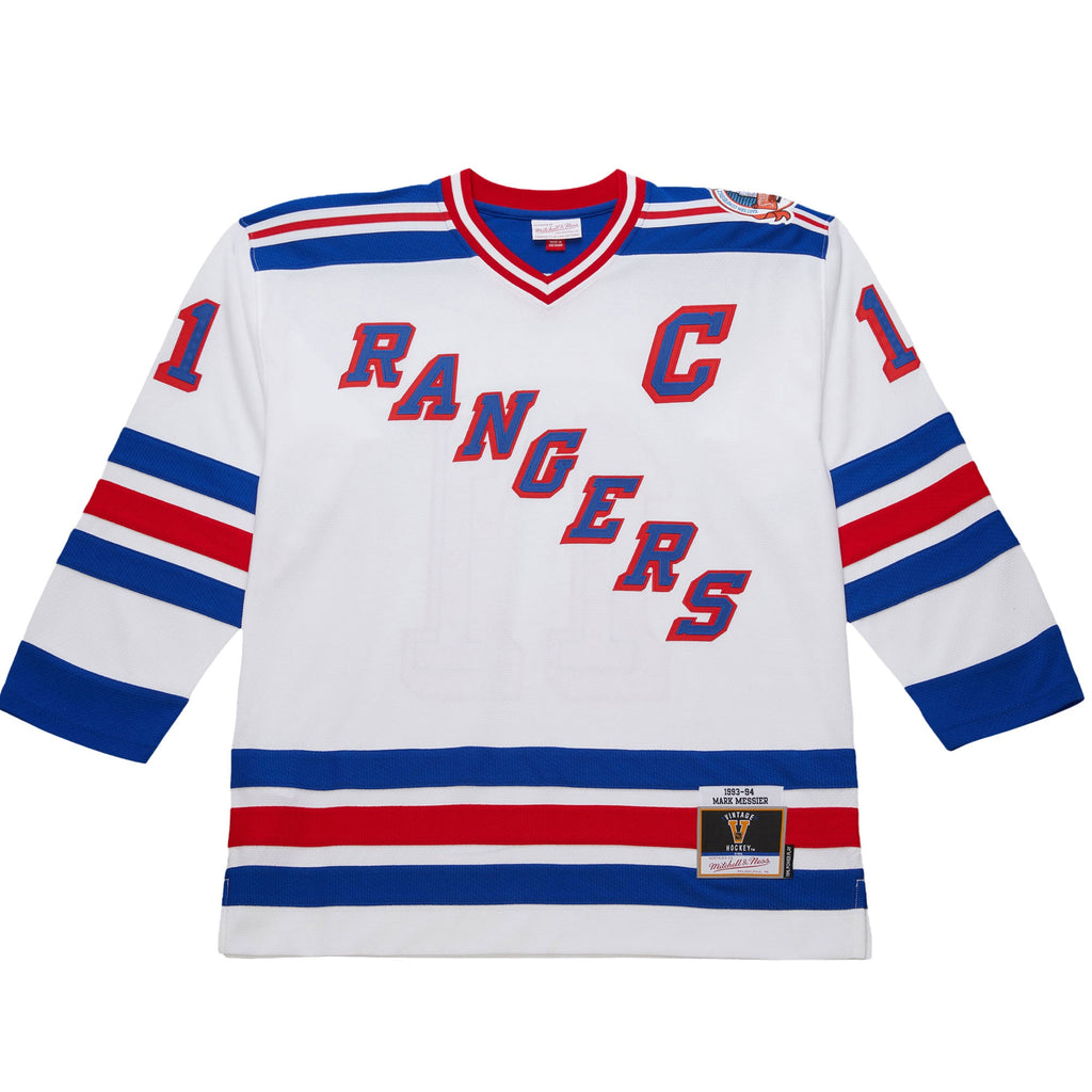 Men's Mark Messier Royal New York Rangers 1993-94 Power Play Jersey
