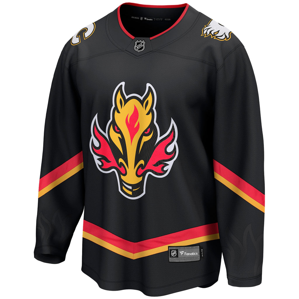 Calgary Flames Fanatics Alternate Breakaway Jersey - Mens